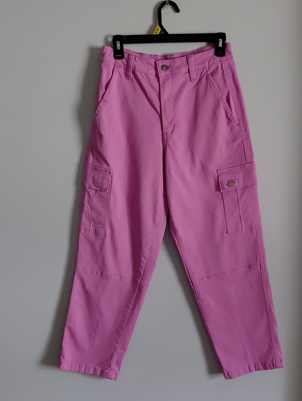 Dickies Bubblegum Pink Cargo Utility Pants High Rise Workwear